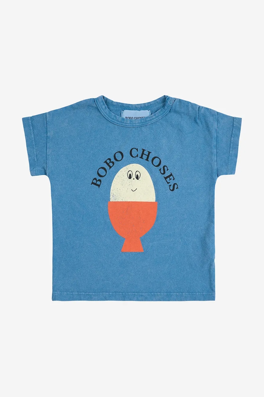 Бавовняна футболка для немовлят Bobo Choses Morning Egg